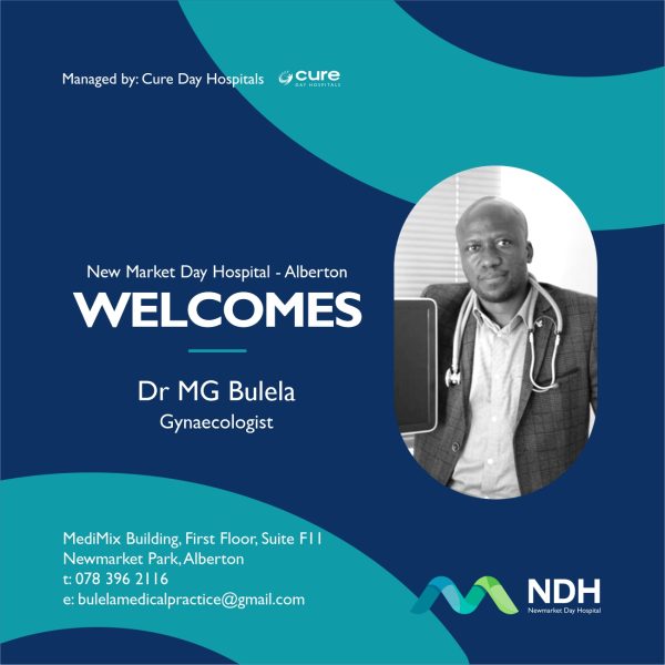 Cure_Dr MG Bulela_Welcome SM Post_2026